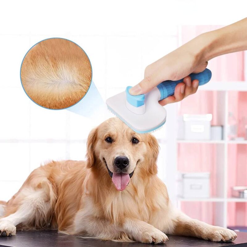 Brosse pour chien avec élimination facile des poils – Image 2