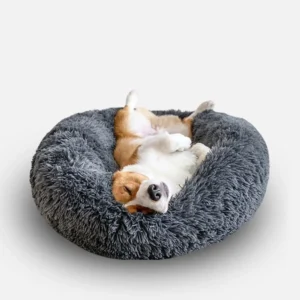 Panier donut pour chien