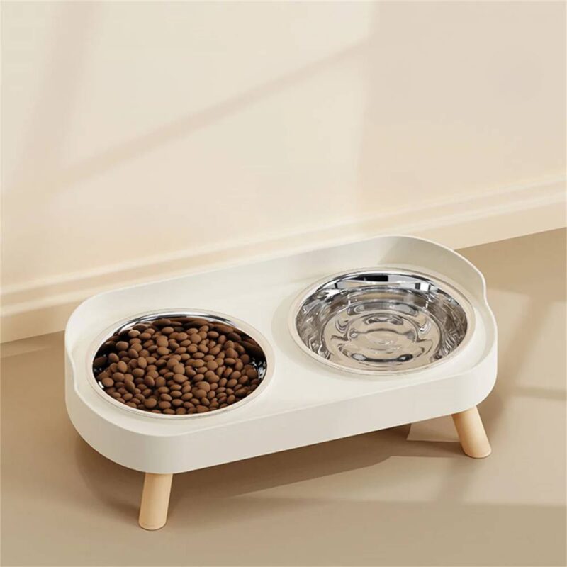 Double gamelle chien en acier inoxydable – Image 2
