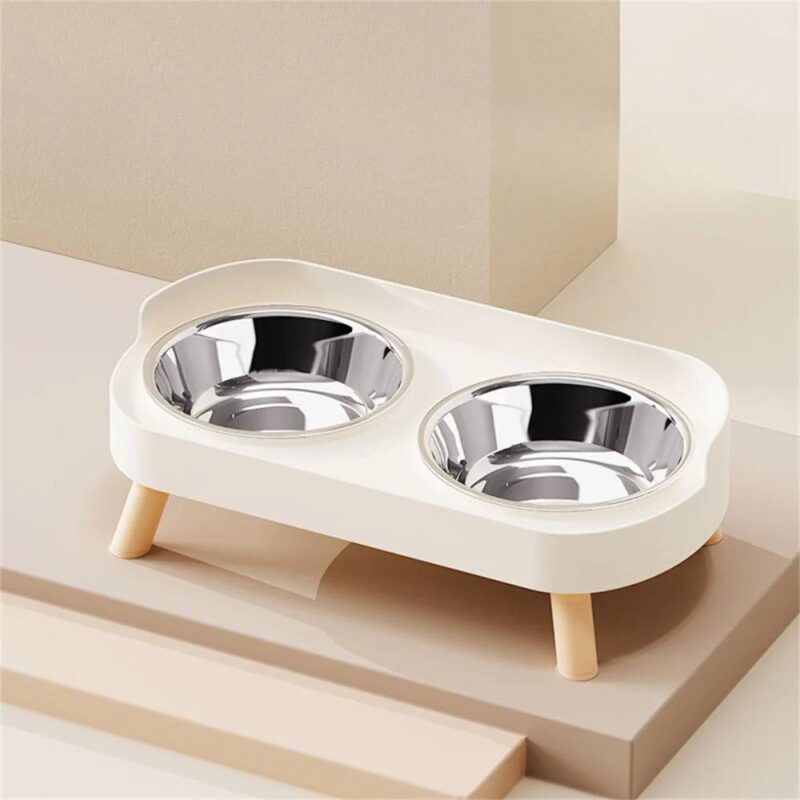Double gamelle chien en acier inoxydable – Image 3