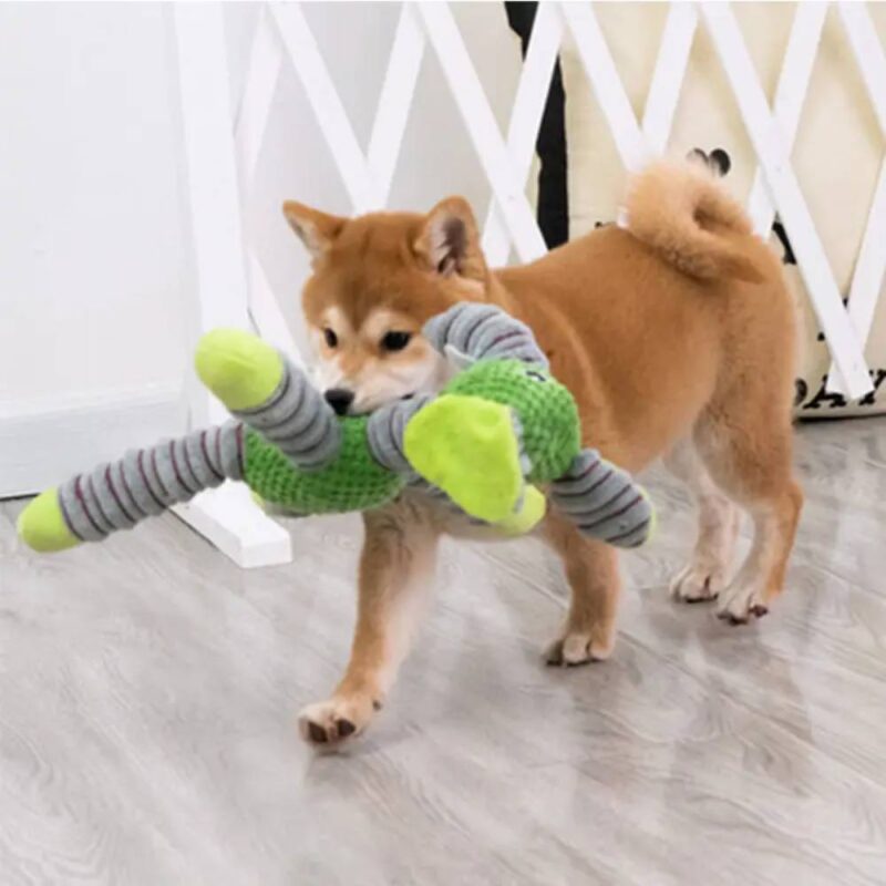 Jouet à mâcher en peluche éléphant – Image 2