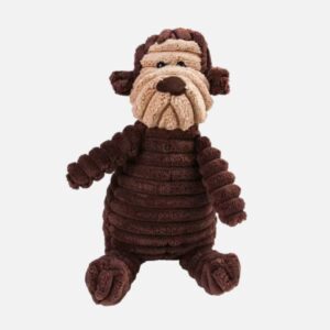 Jouet peluche singe pour chien