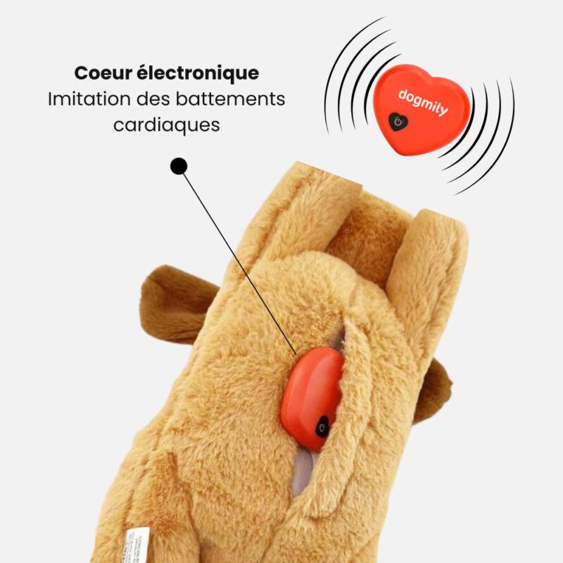Dogmily™ – Jouet apaisant battement de cœur pour chien – Image 3