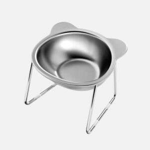 Gamelle surélevée en acier inoxydable
